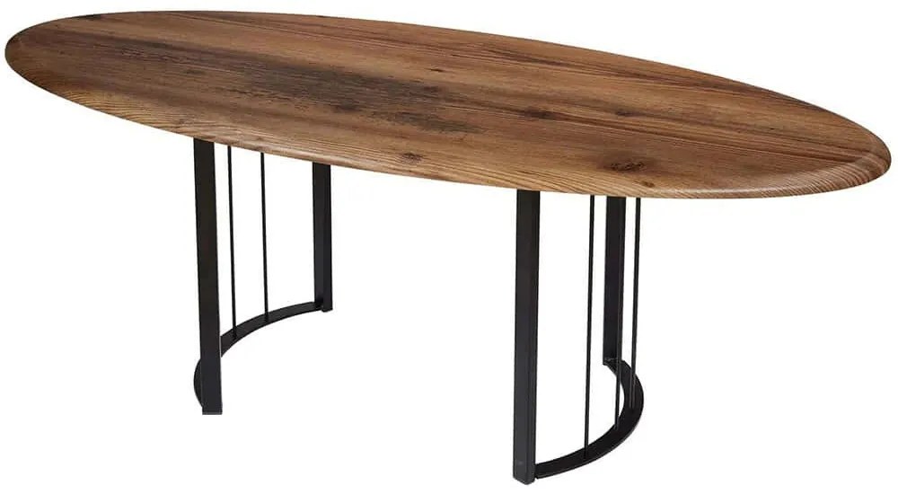 Τραπέζι Σαλονιού Tuval 230TVL1710 118x48,8x42cm Brown-Black