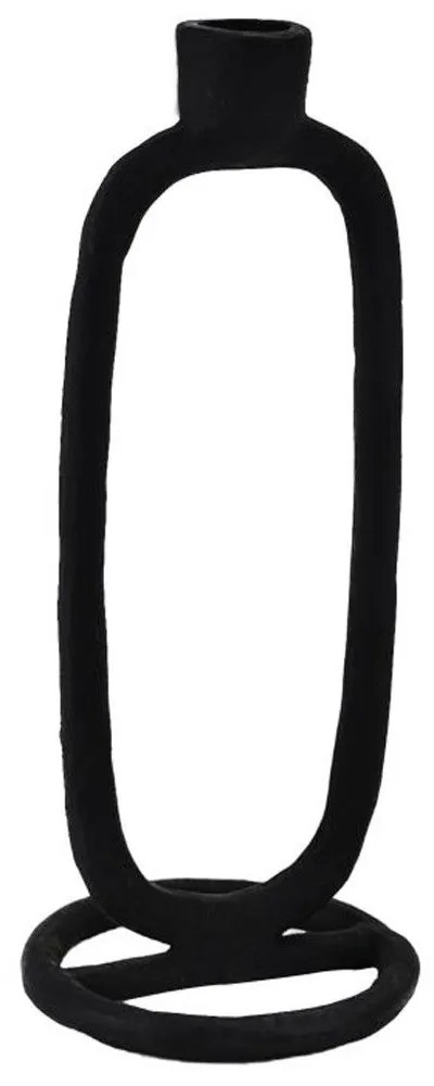 Κηροπήγιο Numazu Design 422018 10x24,5cm Black Eglo Aluminium