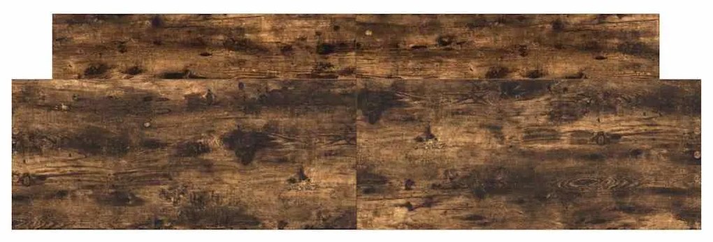 vidaXL Πλαίσιο Κρεβατιού με Κεφαλάρι/Υποπόδιο Καπν. Δρυς 180x200 εκ.