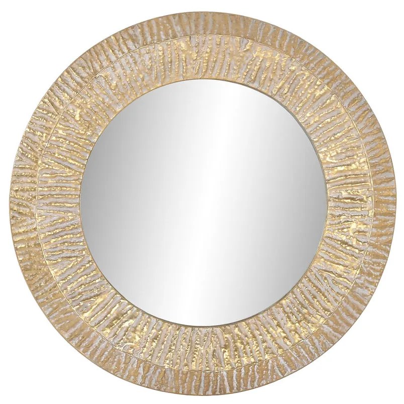 Τοίχο καθρέφτη Home ESPRIT Χρυσό Σύγχρονη Μαρινάτος 78 x 4 x 78 cm