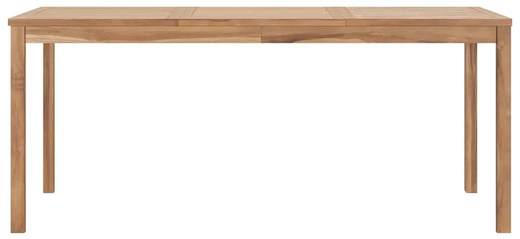 vidaXL Τραπεζαρία Κήπου 180 x 90 x 77 εκ. από Μασίφ Ξύλο Teak