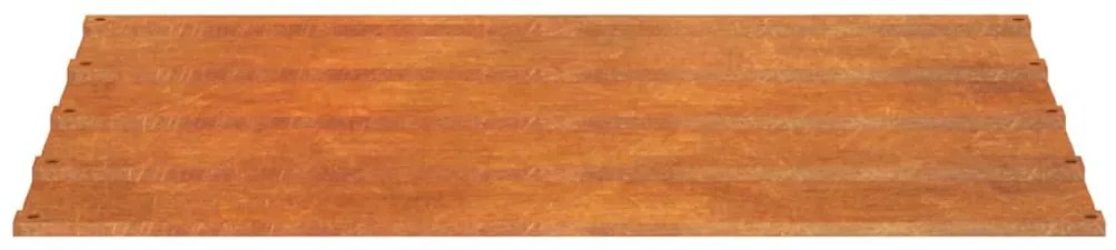 vidaXL Πάνελ Οροφής 12 τεμ. Σκουριασμ. 60x44εκ Ατσάλι Σκληρ. στον Αέρα