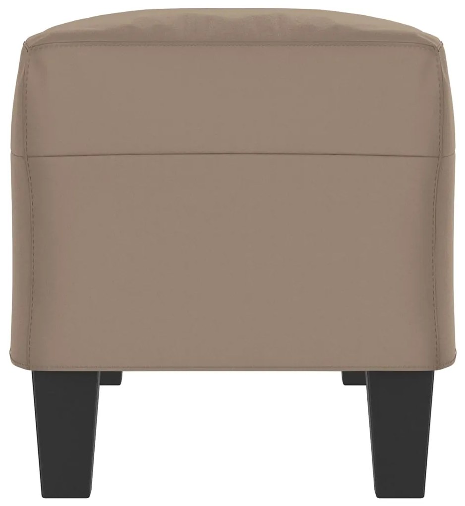 vidaXL Πάγκος Taupe 100x35x41 εκ. από Ύφασμα Μικροϊνών