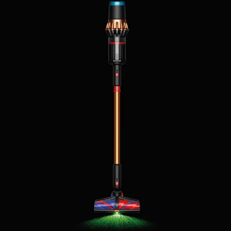 Σκούπα όρθια Dyson V16 Piston Animal 492963-01, 315AW, 900W, 1.3L, 70 λεπτά, CleanCompaktor™, Hyperdymium™, MyDyson™, HEPA, LCD, Μαύρο/Χαλκός