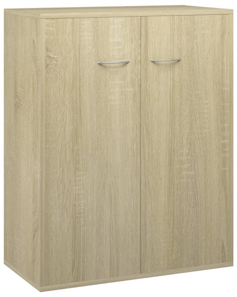 Ντουλάπι Sonoma Δρυς 60 x 30 x 75 εκ. από Επεξ. Ξύλο - Καφέ