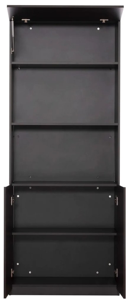 Βιβλιοθήκη γραφείου επαγγελματική Rosewood 80Χ40Χ200 Υεκ. 80x40x200 εκ.