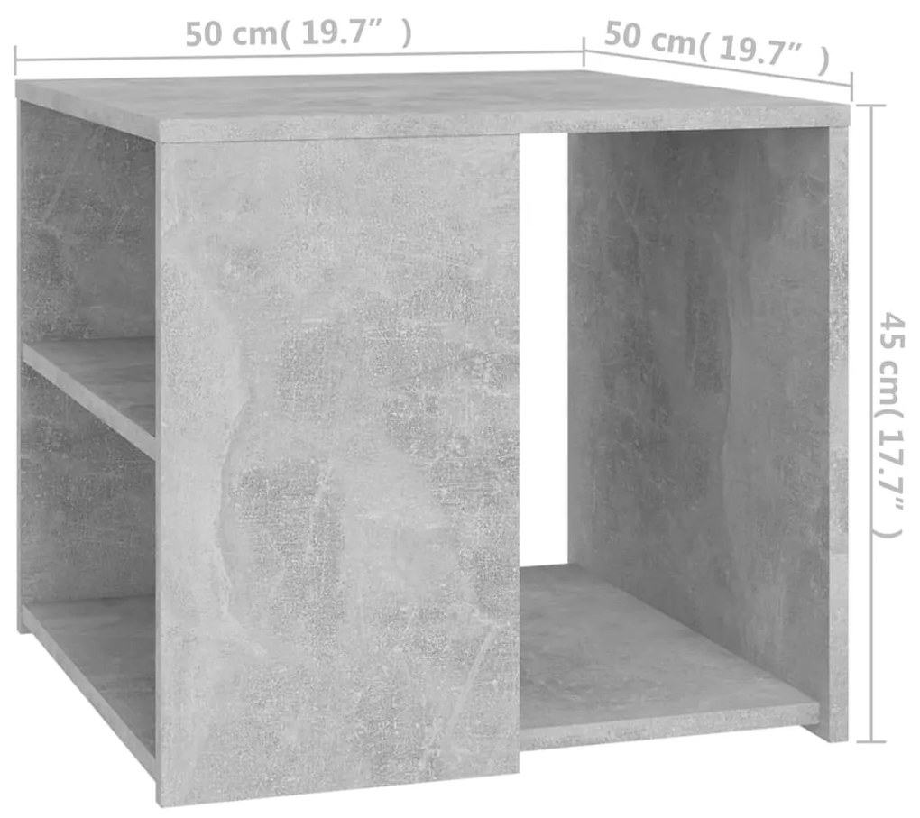 ΤΡΑΠΕΖΙ ΒΟΗΘΗΤΙΚΟ ΓΚΡΙ ΣΚΥΡΟΔΕΜΑΤΟΣ 50X50X45 ΕΚ. ΜΟΡΙΟΣΑΝΙΔΑ 806386