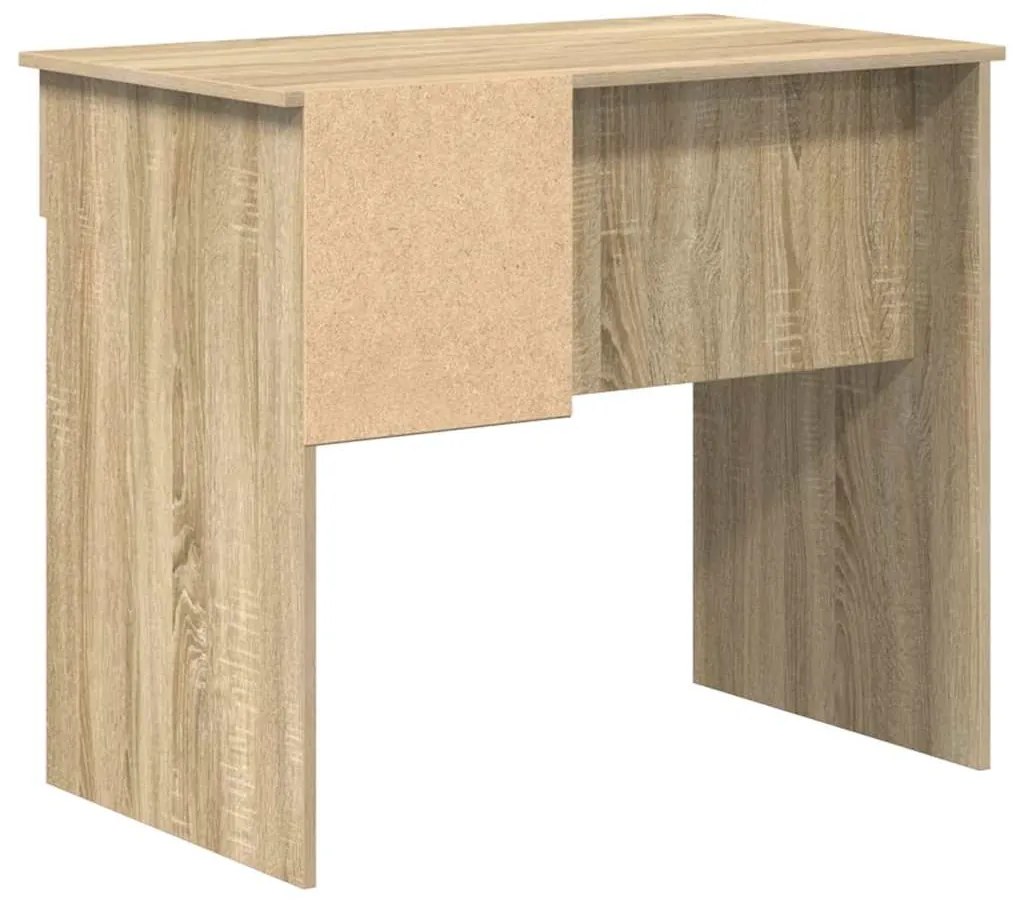 vidaXL Γραφείο Sonoma Δρυς 90 x 49.5 x 75 εκ. Επεξεργασμένο ξύλο
