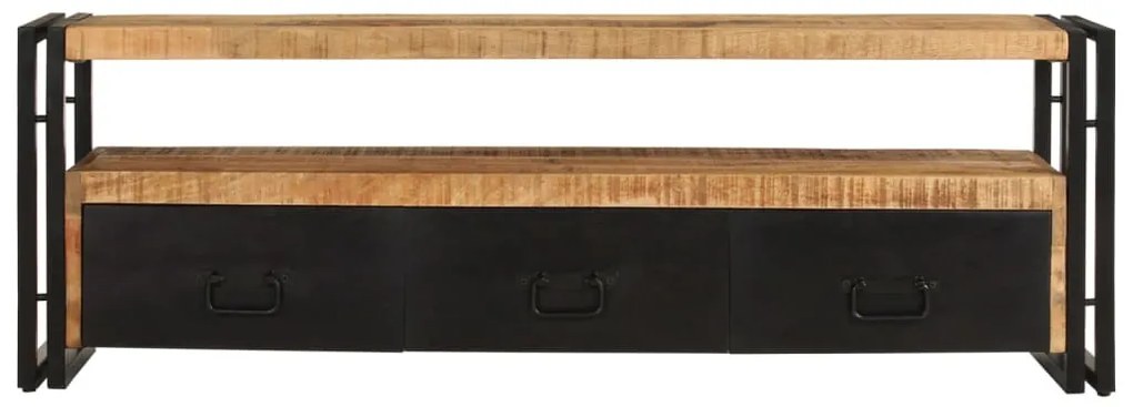 vidaXL Έπιπλο Τηλεόρασης 120 x 30 x 40 εκ. από Μασίφ Ξύλο Μάνγκο