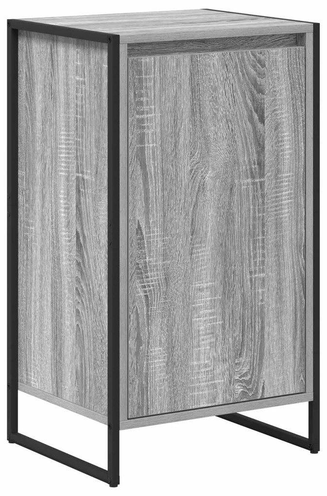 vidaXL Πλαϊνό γραφείο Γκρίζο Σονομα 43 x 36 x 75,5 εκ.