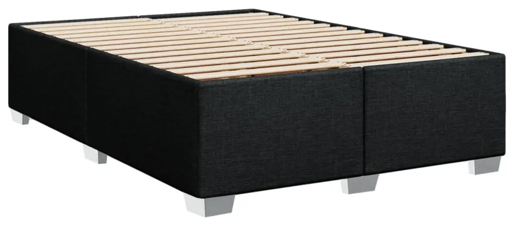 ΚΡΕΒΑΤΙ BOXSPRING ΜΕ ΣΤΡΩΜΑ ΜΑΥΡΟ 140X190 ΕΚ. ΥΦΑΣΜΑΤΙΝΟ 3288192