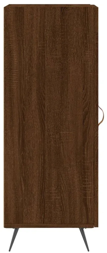 vidaXL Ντουλάπι Καφέ Δρυς 34,5 x 34 x 90 εκ. Επεξεργασμένο Ξύλο