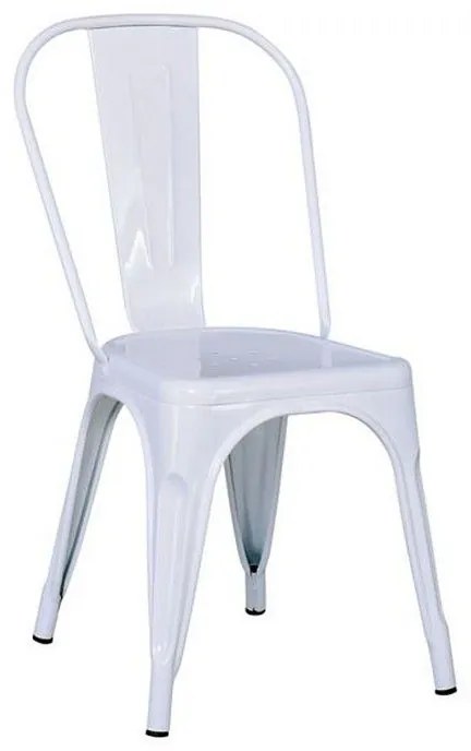 Καρέκλα Relix Ε5191,MW 44x49x84cm White Metal