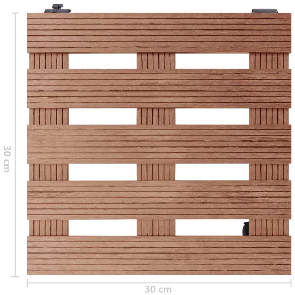 ΒΑΣΕΙΣ ΓΙΑ ΓΛΑΣΤΡΕΣ ΜΕ ΡΟΔΕΣ 4 ΤΕΜ. ΚΑΦΕ 30X30X7,5 ΕΚ. ΑΠΟ WPC 3143927