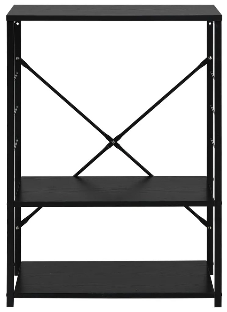 vidaXL Ντουλάπι Φούρνου Μικροκυμάτων Μαύρο 60x39,6x79,5 εκ. Επεξ. Ξύλο