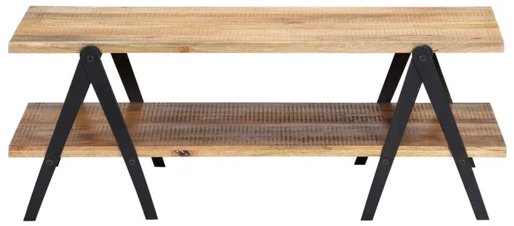 vidaXL Τραπεζάκι Σαλονιού 115 x 60 x 40 εκ. από Μασίφ Ξύλο Μάνγκο