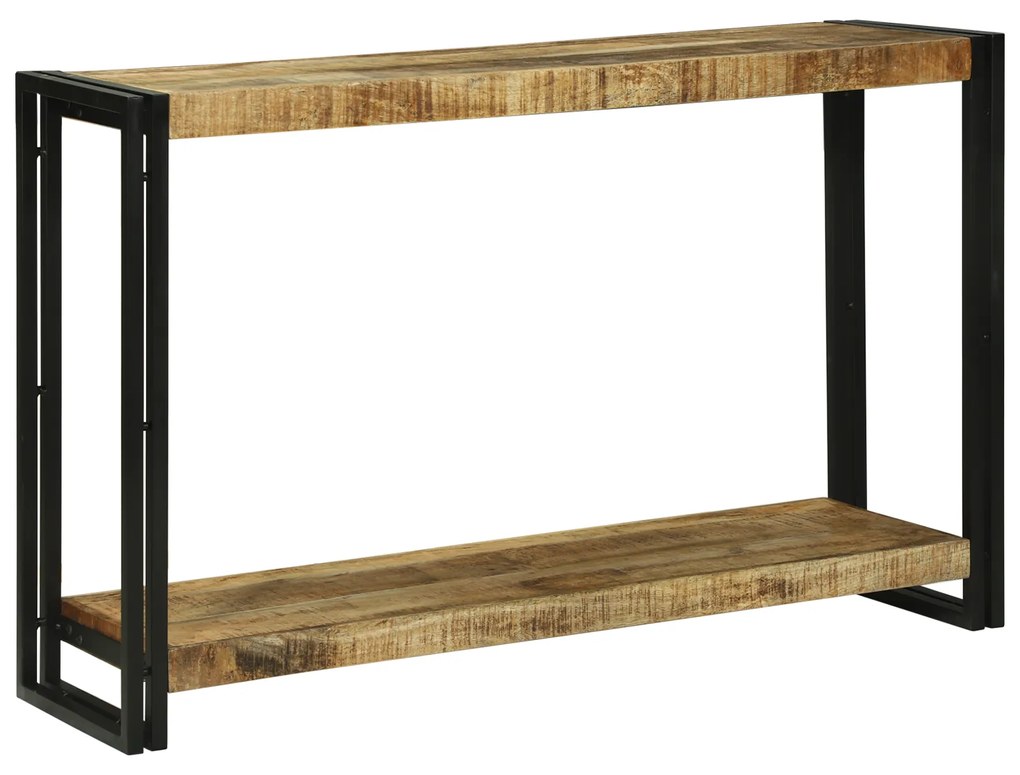 vidaXL Τραπέζι κονσόλας 120x33x75 εκ Μασίφ Ξύλο Μάνγκο