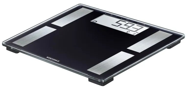 SOEHNLE 63879 Shape Sense Connect 50 Smart Ζυγαριά με Λιπομετρητή &amp; Bluetooth σε Μαύρο χρώμα 63879