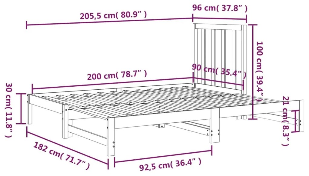 ΚΑΝΑΠΕΣ ΚΡΕΒΑΤΙ ΣΥΡΟΜΕΝΟΣ ΛΕΥΚΟΣ 2X(90X200) ΕΚ. ΜΑΣΙΦ ΠΕΥΚΟ 3108318