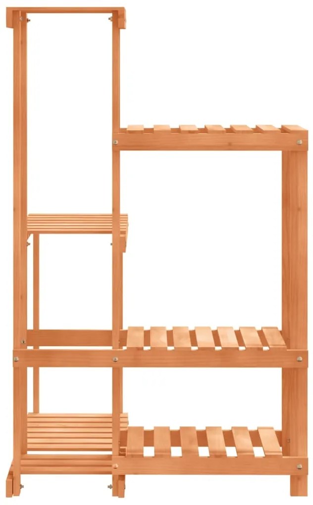 vidaXL Βάση Λουλουδιών 62,5x61,5x101,5 εκ. από Μασίφ Ξύλο Ελάτης