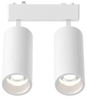 Φωτιστικό Μαγνητικής Ράγας LED 2x9W IP20 3000K Inlight-T03801-WH-Λευκό T03801-WH