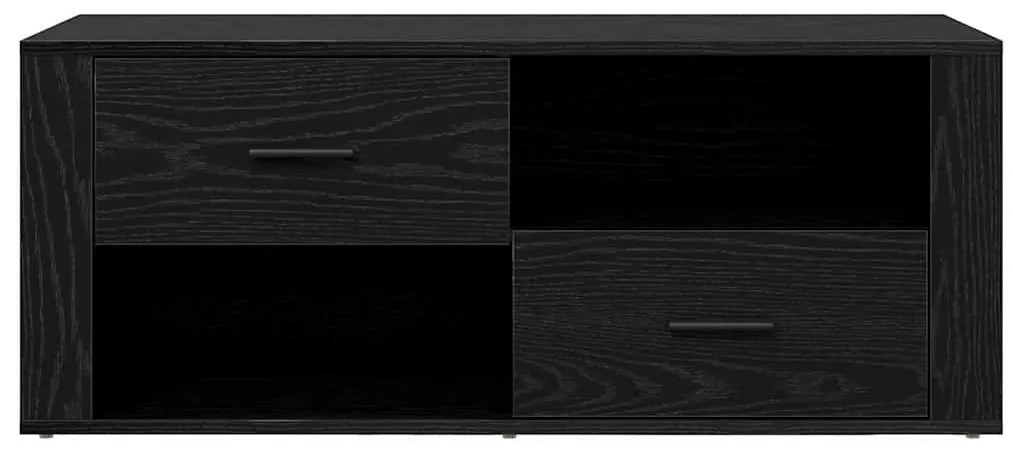 vidaXL Ντουλάπι TV Μαύρη Οξυά 100 x 35 x 40 εκ Επεξεργασμένο ξύλο