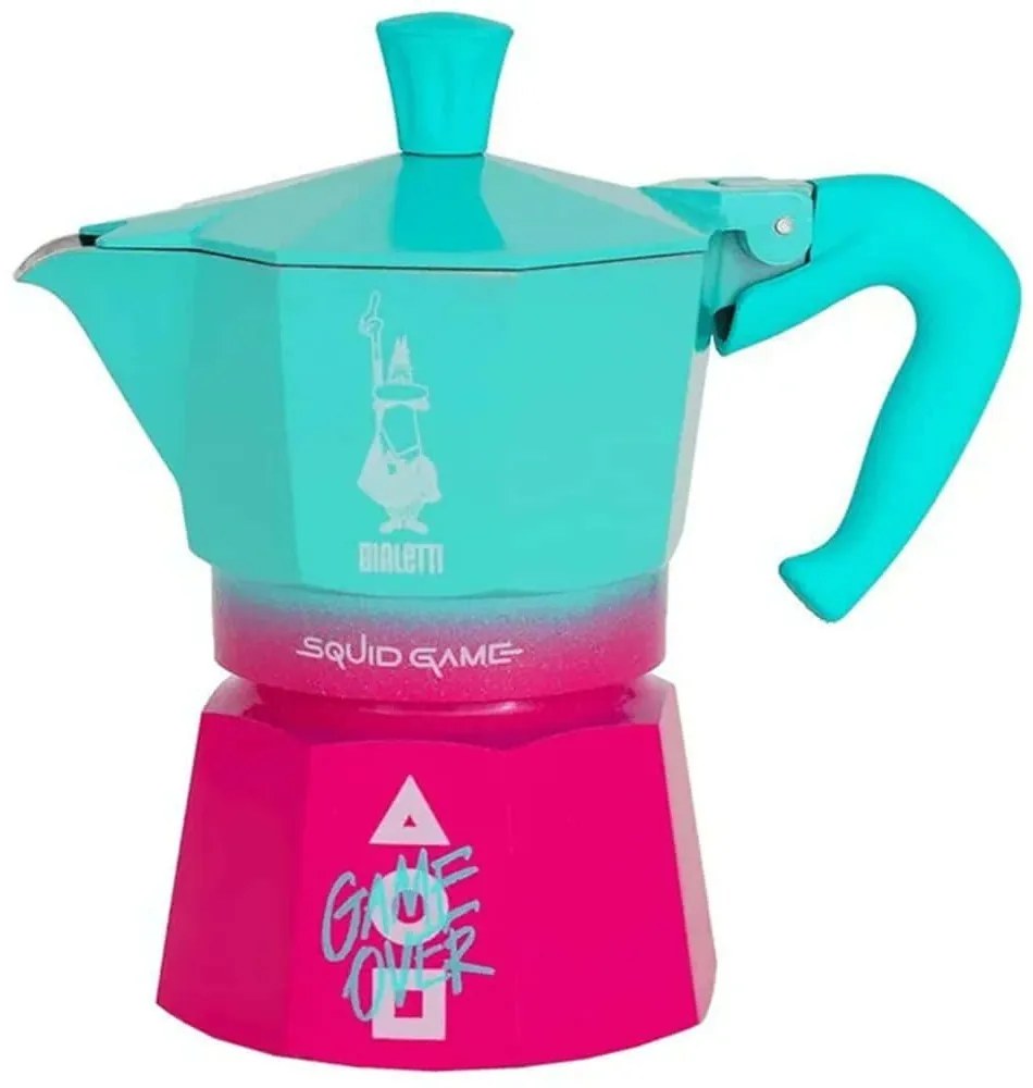 Καφετιέρα Espresso Moka Express Squid Game 209.0005391 3Cups Multi Bialetti Aluminium