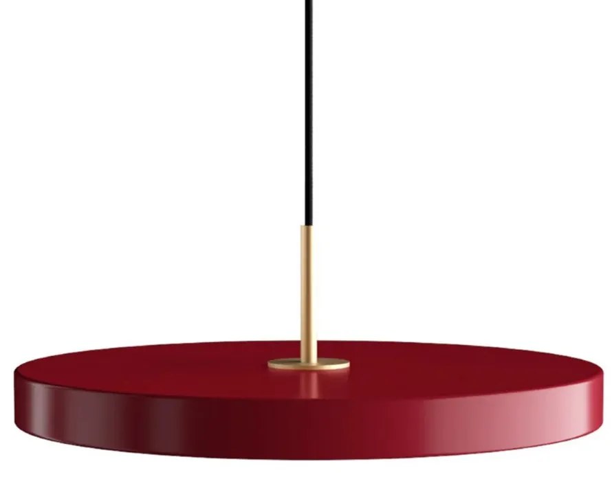 Φωτιστικό Οροφής Asteria Plus Medium Brass 2563 Φ43x14 cm Led 1600lm 28W 22400-3000k Ruby Red Umage