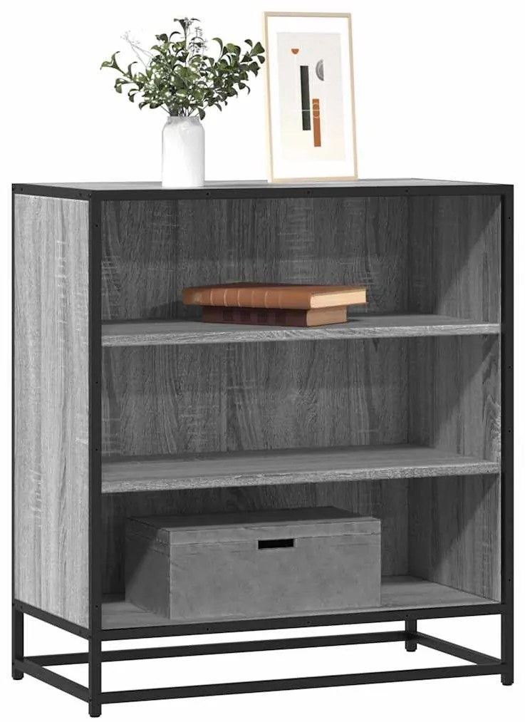 vidaXL Sideboard Grey Sonoma Κατασκευασμένο ξύλο και μέταλλο