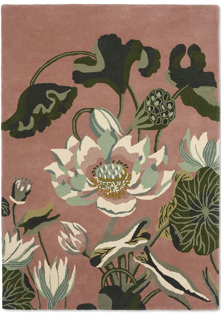 Χαλί Waterlily Dusty 038602 Dusty Rose Wedgwood 200X280cm