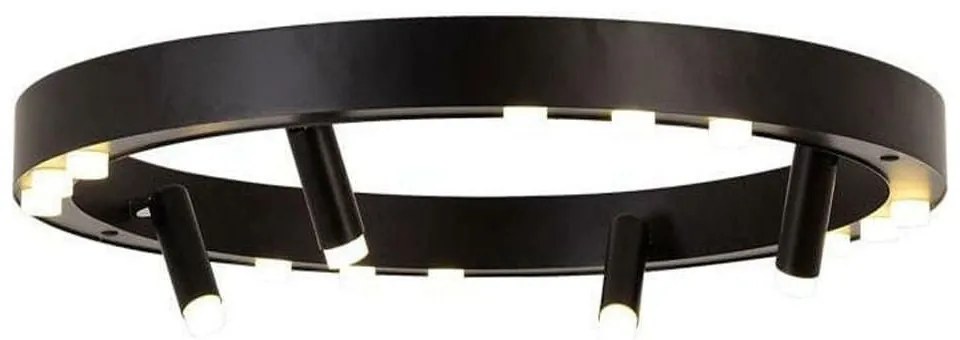 Φωτιστικό Οροφής- Σποτ Led 48W 3000K 4320LM D65ΧΗ6,5CM Magneto Black Aca Decor Aluminium