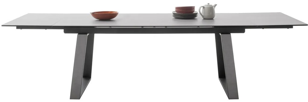 Bali Καρεκλα Relax Μαύρη + Υποπόδιο 83x86x102 cm