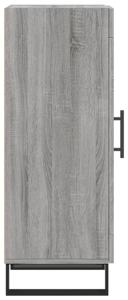 vidaXL Ντουλάπι Γκρι Sonoma 34,5x34x90 εκ. από Επεξεργασμένο Ξύλο