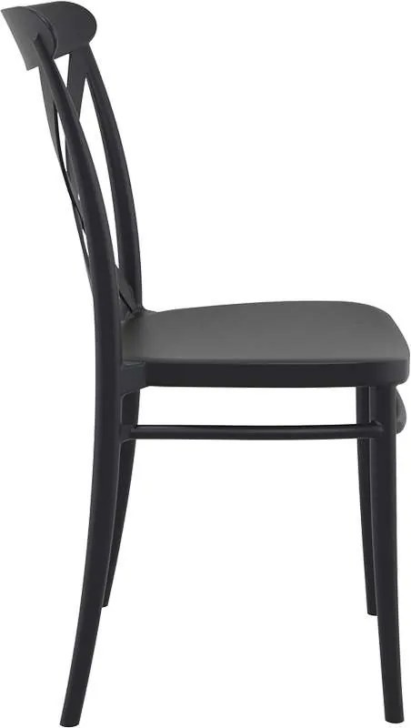 ΚΑΡΕΚΛΑ ΠΟΛ/ΝΙΟΥ ΚΡΟΣ BLACK 51Χ51Χ87εκ.