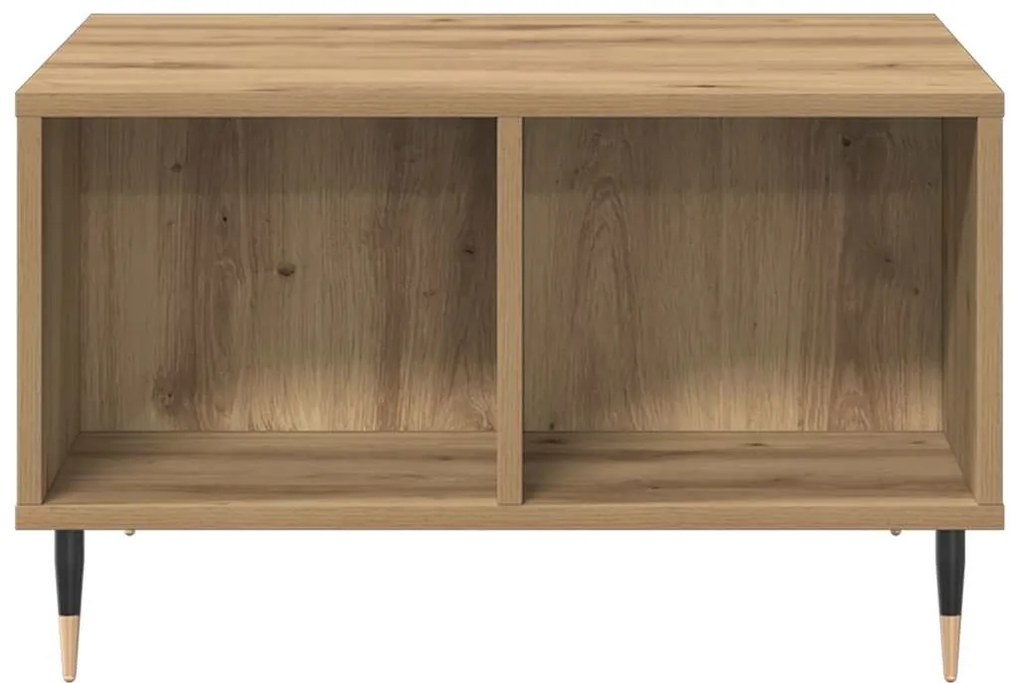 vidaXL Τραπεζάκι σαλονιού Artisan Oak 60x50x36,5cm Κατασκευασμένο ξύλο