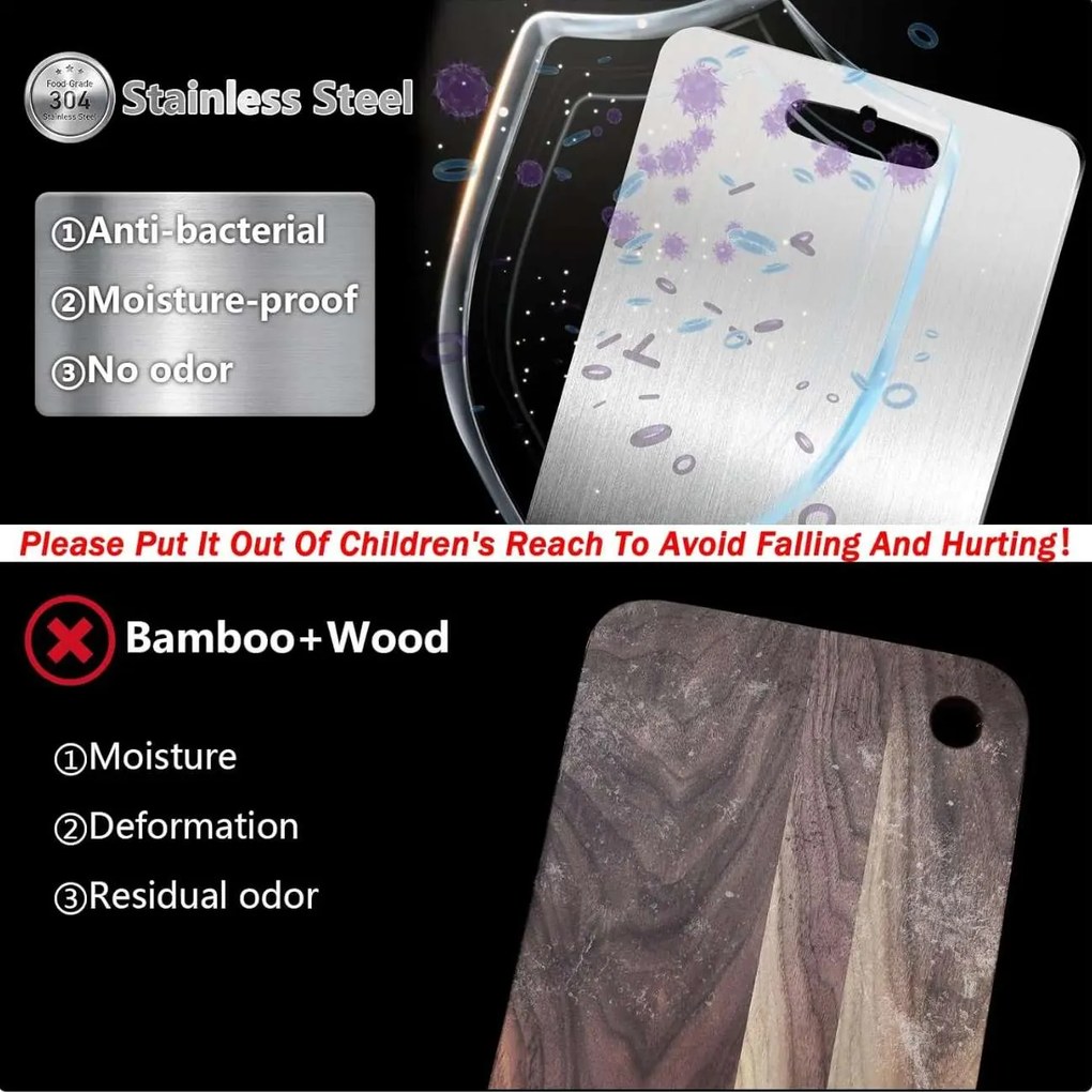 Cutting Board PASCELB Silver