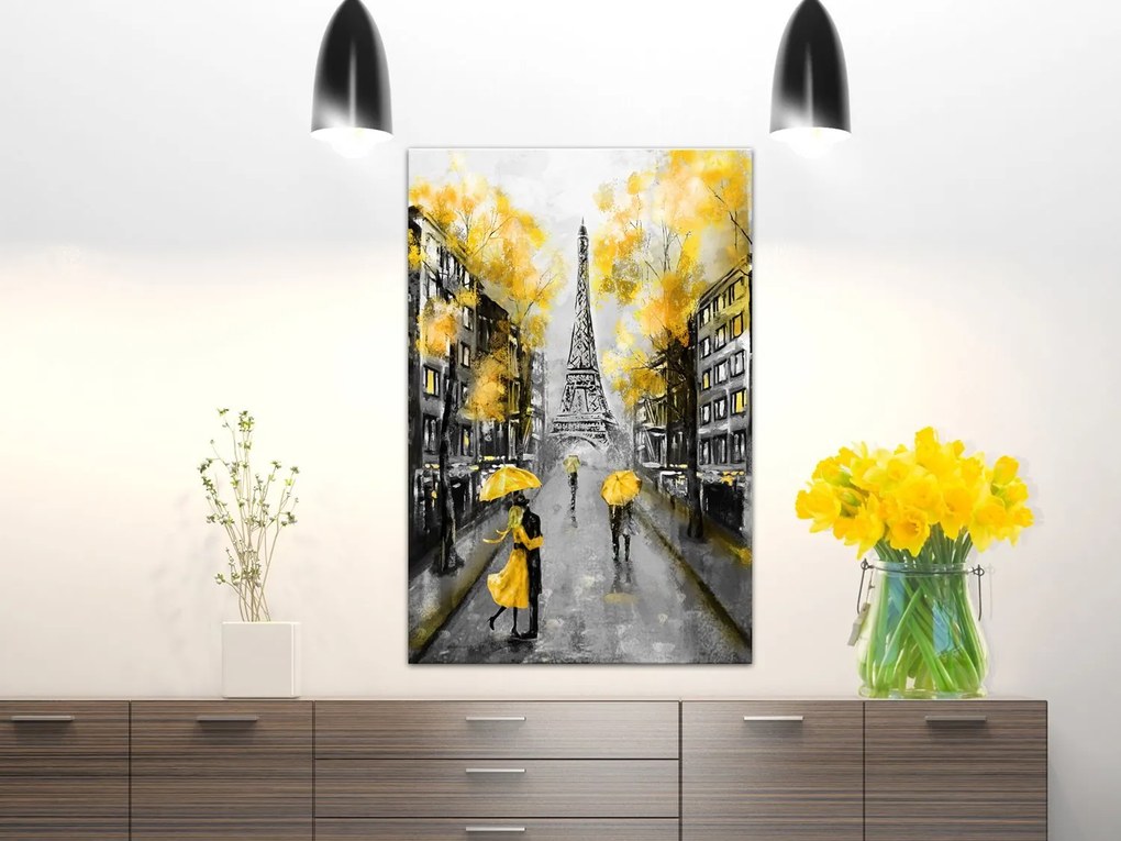 Πίνακας - Autumn in Paris (1 Part) Vertical 80x120