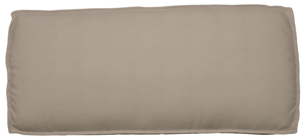 vidaXL Μαξιλάρι παλέτας για κάθισμα / πλάτη Taupe 120 x 50 x 12 εκ.