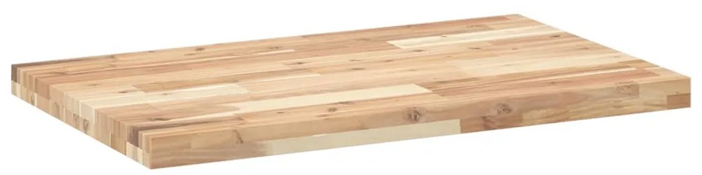 vidaXL Επιφάνεια Νιπτήρα Μπάνιου Ακατέργαστη 60x50x4 εκ. Μασίφ Ακακία