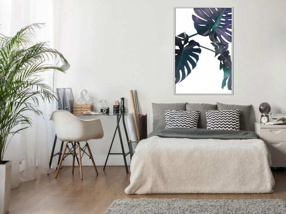 Αφίσα - Evergreen Monstera - 20x30 - Χρυσό - Με πασπαρτού