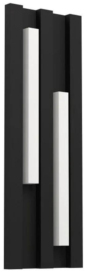 Φωτιστικό Τοίχου Fandina 900118 14,5x41,5cm Led Black-White Eglo