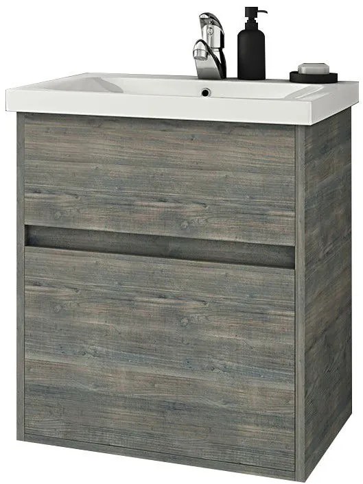 Πάγκος κρεμαστός Drop Instinct 55-Σταχτί