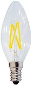 OPTONICA LED λάμπα Candle C35 Filament 1471, 4W, 4500K, E14, 400LM