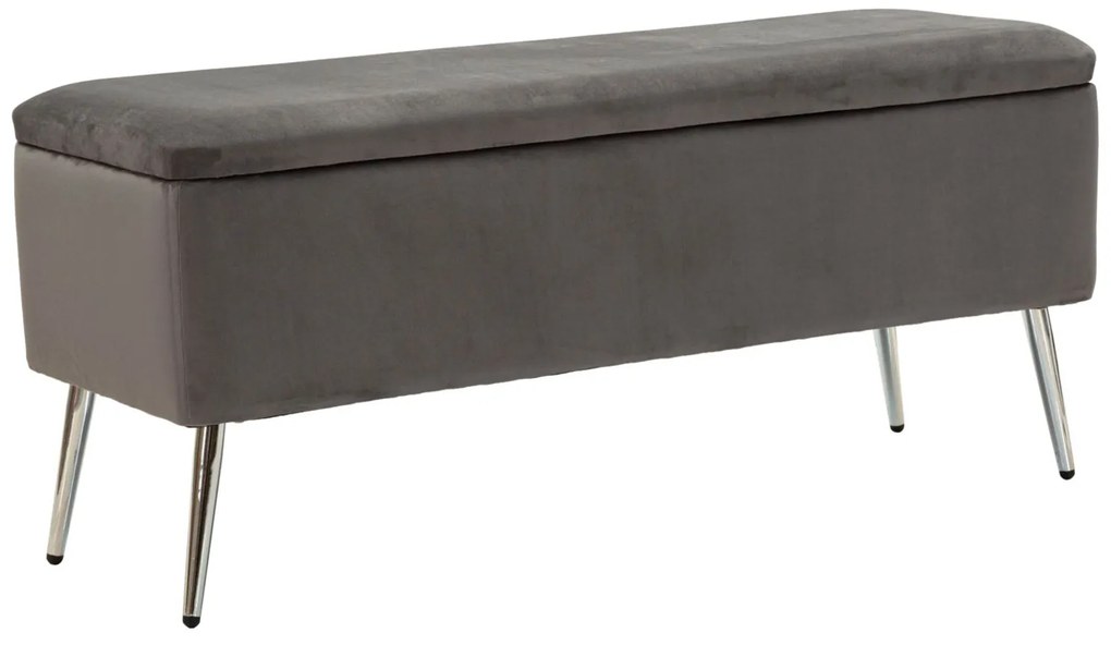 Σκαμπό με Αποθηκευτικό χώρο SILVERY 42x112