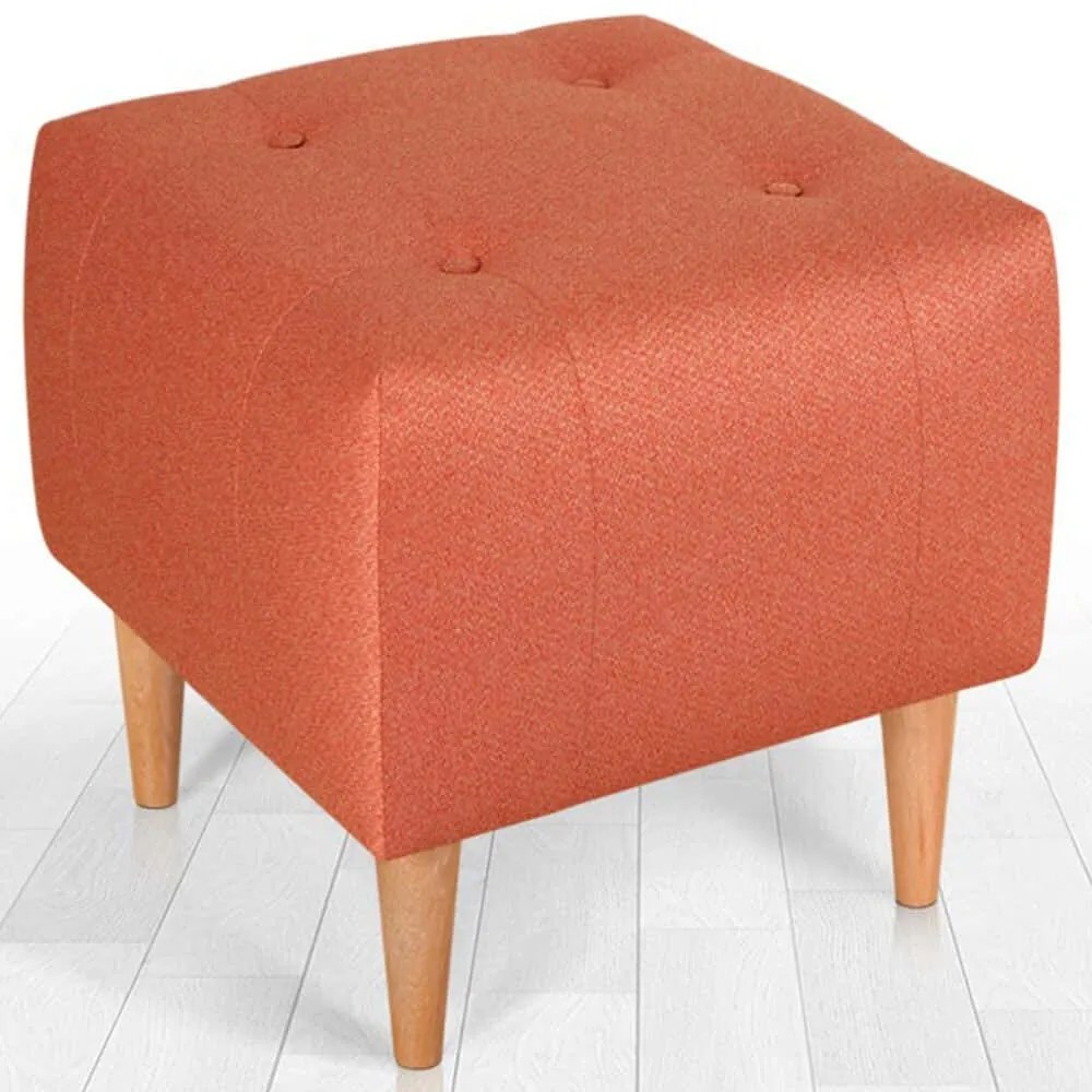 Σκαμπό Tomp 209FLF1229 43x43x43cm Orange
