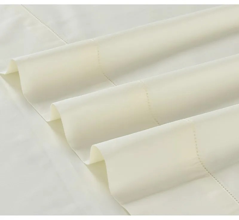 Σετ Σεντόνια Βαμβακοσατέν Υπέρδιπλα 245x270 Monaco Ivory 000000002453