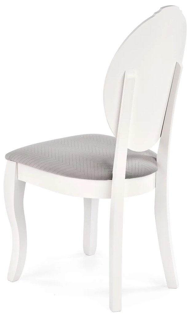 VELO chair, color: white/grey DIOMMI V-PL-N-VELO-BIAŁY/POPIEL