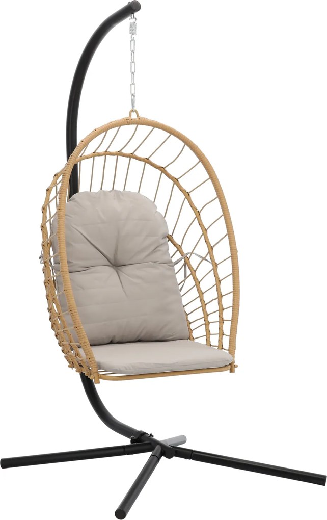 Κρεμαστή πολυθρόνα Fold-Φυσικό