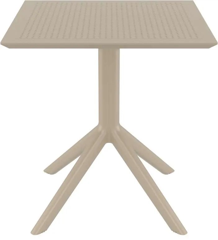 ΤΡΑΠΕΖΙ ΠΟΛ/ΝΙΟΥ 70X70X74εκ. DOVE GREY