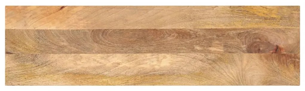 vidaXL Επιφάνεια Τραπεζιού Ορθογώνια 100x30x2,5 εκ. Μασίφ Ξύλο Μάνγκο